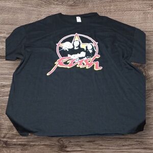 Rush Tour Black Graphic T-Shirt